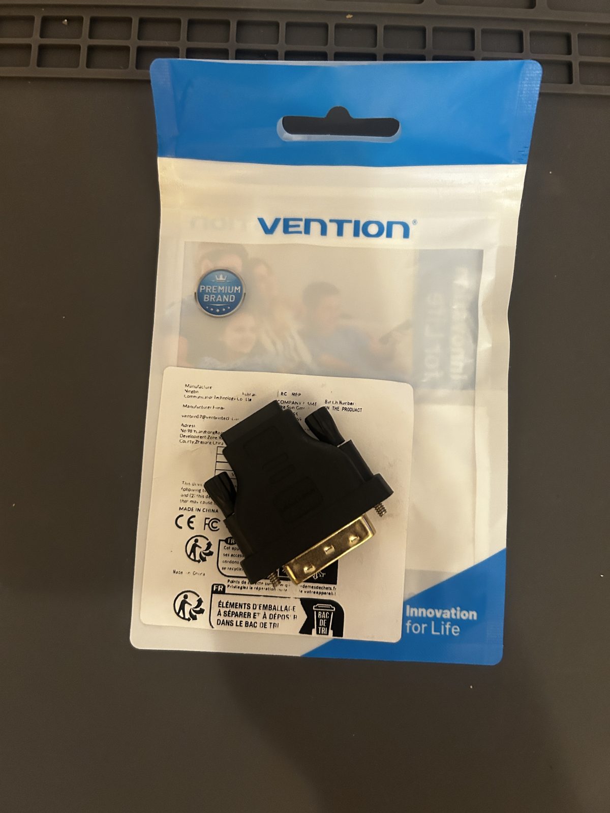 Adaptateur DVI M / HDMI F