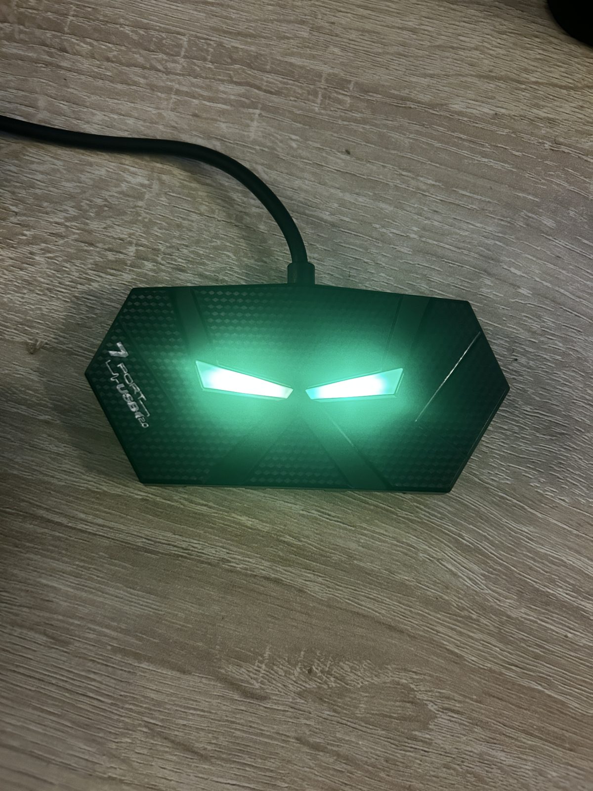 Hub USB-A M - 7 USB-A F + 1 USB-C F
