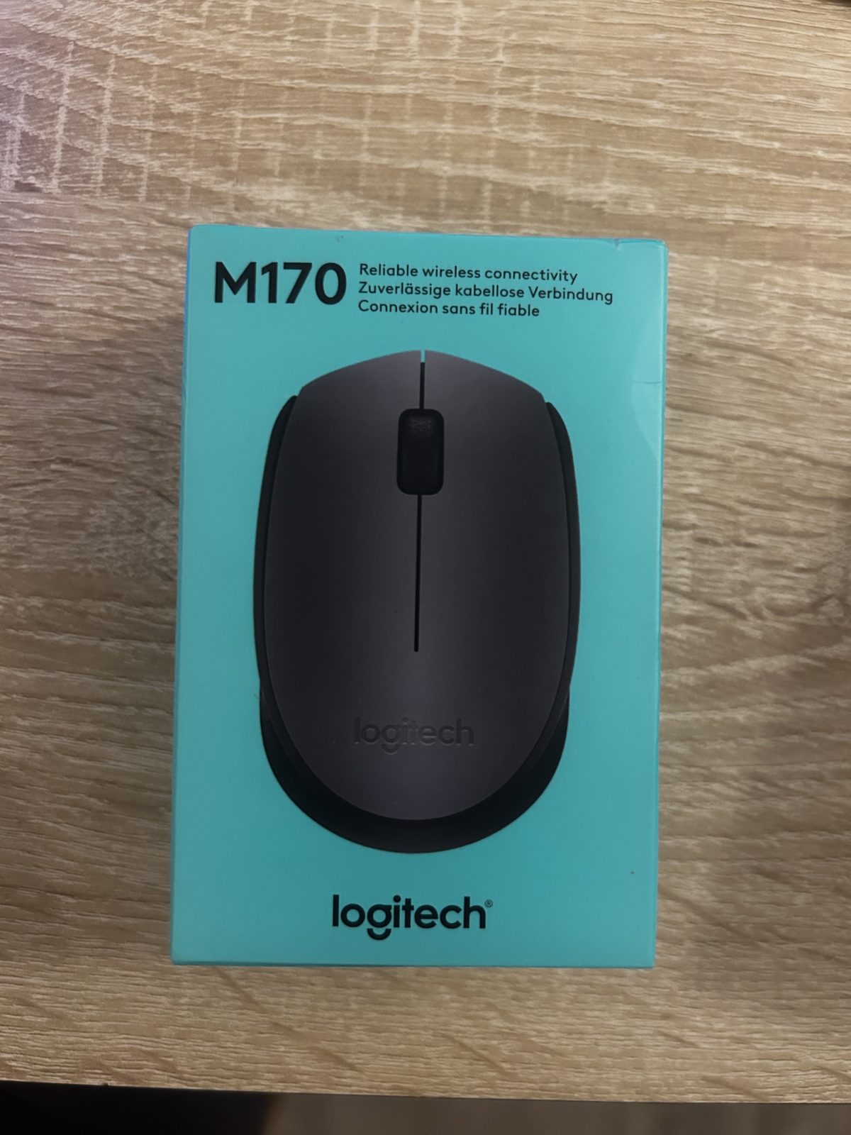 Souris sans fil Logitech noir/gris