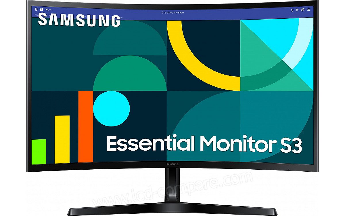 Écran Samsung 24” incurvé – Full HD – 100 Hz