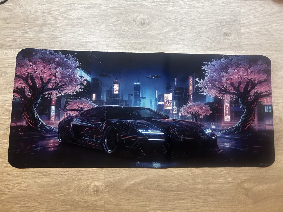 Tapis de souris  – Design Cyberpunk Voiture Sport