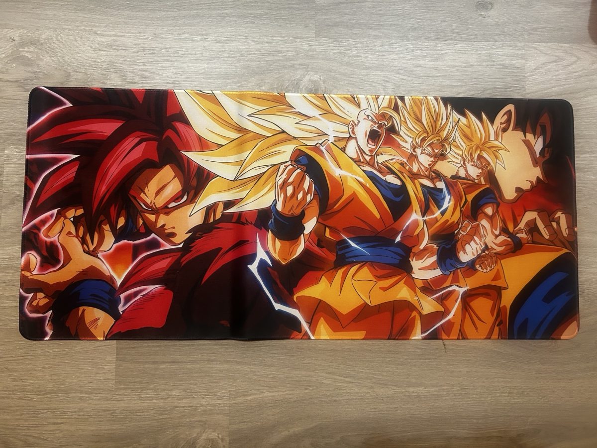 Tapis de souris  – Design Dragon Ball / Goku Evolution